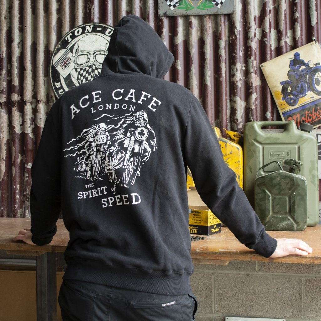 Ace Cafe London The Spirit of Speed Hoodie Ace Cafe Shop