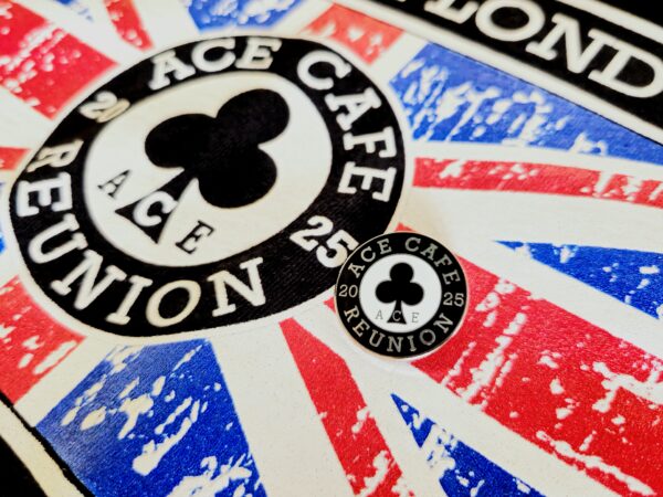 Ace Cafe Reunion 2025 T-shirt & Badge pack