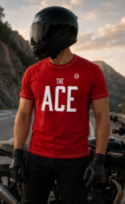 The Ace T-Shirt - Antique Red